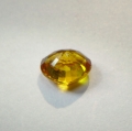 Bild 2 von 0.53 ct VVS!  Zartes goldgelbes 5 x 4.3 mm  Saphir Herz