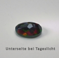 Bild 3 von 0.99 ct. Black faceted oval 9 x 6.5 mm Multi-Color Ethiopia Opal
