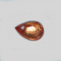 Bild 2 von 1.03 ct. Zarter oranger 7 x 5.5 mm Tansania Zirkon Tropfen