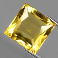 29.44 ct  VVS! Exzellenter riesiger unbehandelter Brasilien Karree Citrin