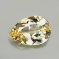 3.74 ct. VS! Medium Yellow 13 x 9 mm Pear Facet Brazil Beryl