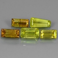 2.58 ct. Tolles Mix Grünlich Gelbe Titanit Sphene Edelst. aus Madagaskar