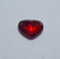 Bild 2 von 1.21 ct. Edles rotes 7 x 6 mm Spessartin Granat Herz