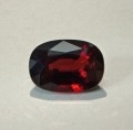 Bild 1 von 2.86 ct. Natürlicher orangeroter ovaler 10 x 7.2 mm Spessartin Granat