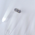 Bild 4 von Fascinating 925 Silver Ring with genuine Tanzanite Gemstone, SZ 7 (Ø17.5 mm)