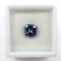 Bild 1 von 1.61 ct  VS! Faszinierender natürlicher 7 x 6.9 mm Cushion Tansanit