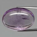 42.88 ct  Riesiger ovaler 26.9x19 mm Light Violetter Brasilien Cabochon Amethyst