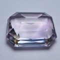 Bild 2 von 53.16 ct  VS! Riesiger light violetter 26.7  21.8 mm Oktagon Amethyst