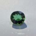 1.25 ct. Schöner grüner  ovaler 7.1 x 6.5 mm Mosambik Turmalin