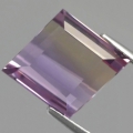 6.28 ct  VVS!  Sehr schöner 10 x 9.8 mm Bolivien Ametrin