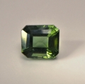 1.47 ct VS! Natürlicher grüner 7 x 6 mm Apatit Oktagon