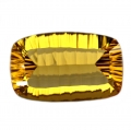 18.00ct VVS! Goldgelber 23 x 14  mm Brasilien Citrin