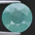 2.81 ct Seltener grüner runder 9.3 mm Madagaskar Grandidierit