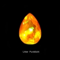 Bild 2 von 1.43 ct. Orangroter facett. 10.2 x 7 mm Mexiko Feueropal Tropfen