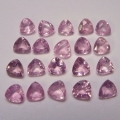 5.44 ct. 20 Stück natürliche rosa 4 x 4 mm Triangel Burma Spinelle
