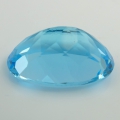 Bild 2 von 13.84 ct. VS! Bezaubernder ovaler 17.8 x 12.8 mm Brasilien Swiss Blue Topas