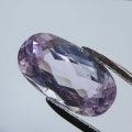 Bild 1 von 12.23  ct ! Natürlicher unbehandelter ovaler 18.5 x 10.3 mm Pink  Kunzit