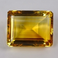 Bild 2 von 20.67 ct.  Toller großer Augenreiner 19 x 15 mm Brasilien Oktagon Citrin