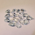 Bild 2 von 2.20 ct. 16 Stück augenreine 6 x 4 mm Aquamarin Tropfen