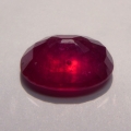 Bild 2 von 7.45 ct. Schöner roter ovaler 13.8 x 10.1 mm Mosambik Rubin