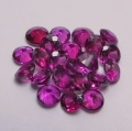 Bild 2 von 4.80 ct. 20 pieces noble Pink- Violet 3.5 mm Rhodolite Garnet Gems. Ravashing color!