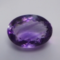 16.38 ct.  Schöner ovaler 18.8 x 13.6 mm Bolivien Amethyst