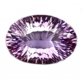 40.55 ct. Eye clean oval  28 x 20 mm Bolivian  Amethyst
