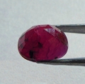Bild 2 von 3.75 ct. Fine red  oval 9.3 x 7.8 mm Mosambik Ruby