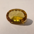 15.87 ct. VVS ! Goldgelber ovaler 21 x  14.8 mm Citrin