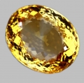Bild 1 von 99.31 ct VVS! Giant oval 32 x 26 mm Brasil Citrin
