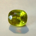 Bild 2 von 1.95 ct.  Schöner gelber ovaler 7.5 x 6.4 mm Titanit Sphen
