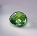 Bild 2 von 6.05ct. Fine green oval 10.3 x 8.5 mm Brazil Apatite