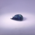 Bild 2 von 0.91 ct. Natürlicher unbehandelter 6 mm blauer Saphir Tropfen. 