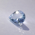 1.66 ct. Eye clean sky blue 8.8 x 7.5 mm Aquamarine pear