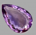 Bild 1 von 51.45 ct  vvs!  Riesiger 32 x 21 mm Uruguay Amethyst Tropfen