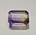 9.19ct. VVS!  Klasse 14 x 10 mm Bolivien Oktagon Ametrin