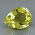 35.54 ct. VVS!  Toller 25 x 18.8 mm Brasilien Lemon Citrin Quarz Tropfen