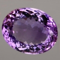 Bild 1 von 31 ct VVS!  Prächtiger ovaler 24 x 19 mm Uruguay Amethyst