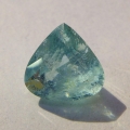 Bild 1 von 4.00 ct. Feiner blauer 10.8 x 10.5 mm Aquamarin Tropfen