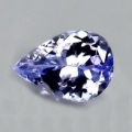 1.77 ct  VS! Feiner natürl. 9.2 x 6.7 mm Tansanit / Tanzanite Tropfen.