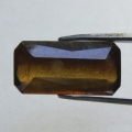 4.01 ct. Beatiful Brown-Yellow 12.5 x 6.5 mm Tanzania Sapphire
