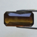 Bild 1 von 4.01 ct. Schöner braungelber 12.5 x 6.5 mm Tanzania Saphir