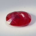 Bild 2 von 2.65 ct.  Toller orange roter ovaler 10 x 7.2 mm Songea Saphir