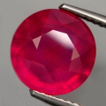 5.23 ct. Edler round 10mm Top Pink Red Ruby Mozambique
