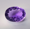 6.00 ct VS! Oval natural 13.2 x 10 mm Uruguay Amethyst