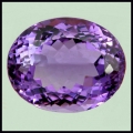 Bild 1 von 25.4 ct VVS! Amazing oval  20 x 16 mm Uruguay Amethyst