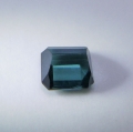 Bild 2 von 0.75 ct. Zarter bläulich grüner 5.2 x 4.7 mm Indigolith Turmalin