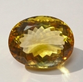Bild 2 von 39.11 ct VVS! Gorgeous oval 24.3 x 19.5 mm Brasil Citrin