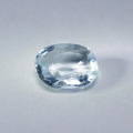 2.12 ct. Schöner ovaler blauer 10.2 x 8 mm Aquamarin