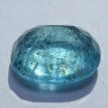 Bild 2 von 9.9 ct. Natural oval greenish blue 15.8 x 12.4 mm Aquamarine 